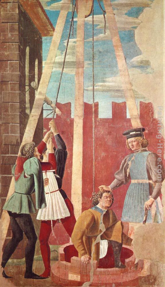 Torture of the Jew painting - Piero della Francesca Torture of the Jew art painting